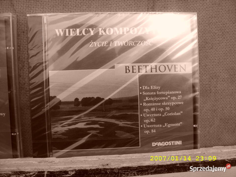 Klasyka CD WIELCY KOMPOZYTORZY 2BETHOVEN 2 CD dolnośląskie Wołów
