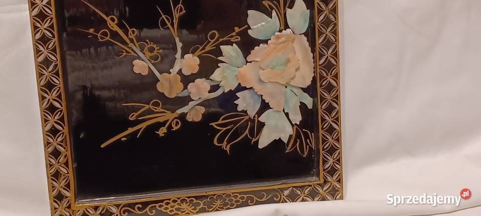92 3052 Antyczny orientalny japoński panel Poznań