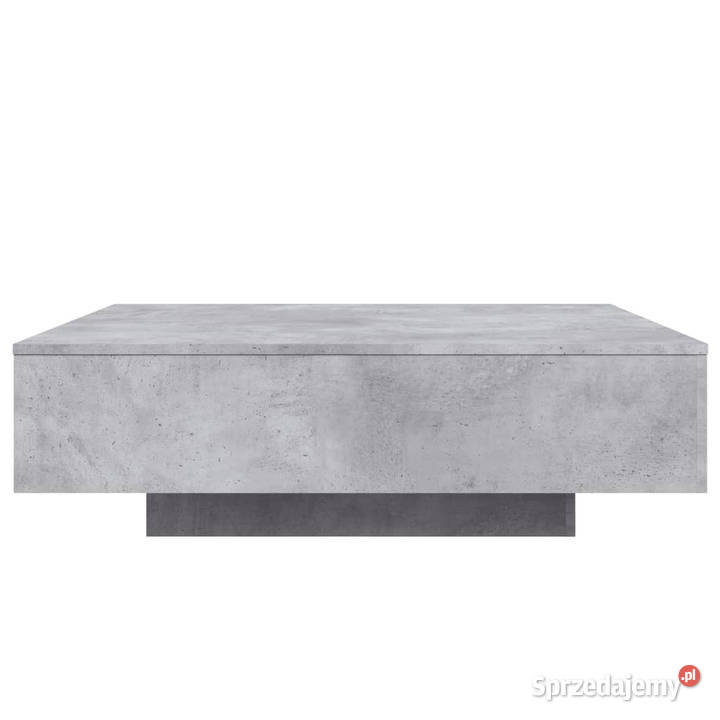 Stolik kawowy szarość betonu 100x100x31 WM836598 mazowieckie Warszawa