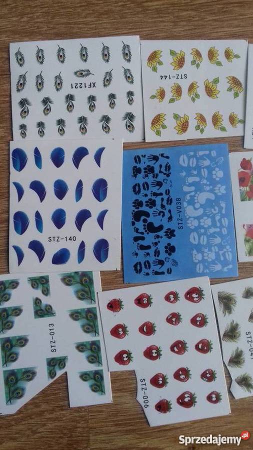 Zestaw do Manicure Inglot naklejki Iława