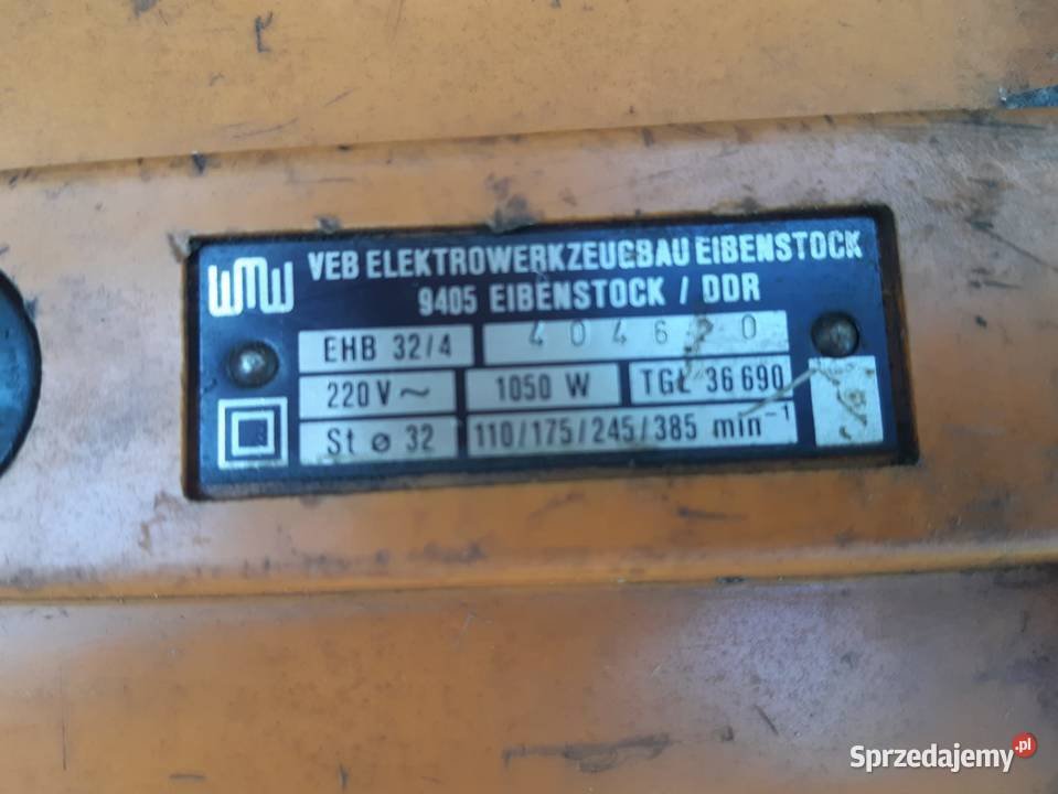 Wiertarka 1050 watt wmw veb ddr bosch makita lubelskie Bychawa sprzedam