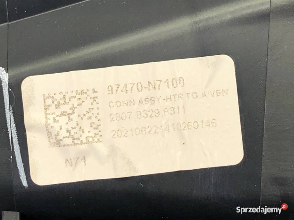 KOKPIT HYUNDAI TUCSON SUV KONSOLA DESKA