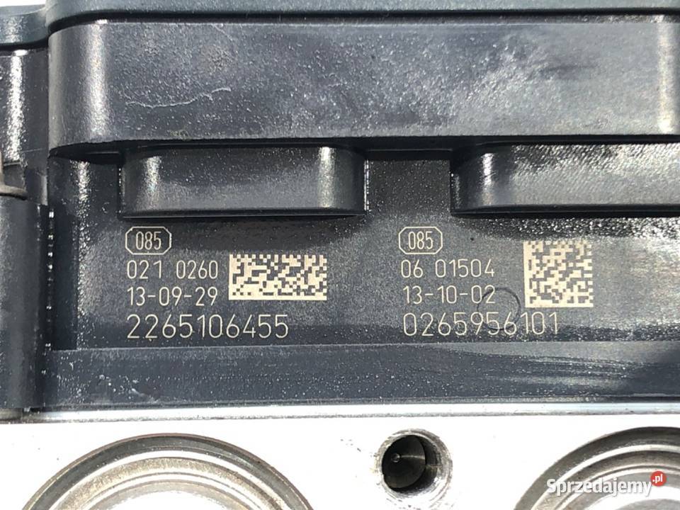 POMPA ABS MASERATI QUATTROPORTE VI 0265956101 30 osobowe