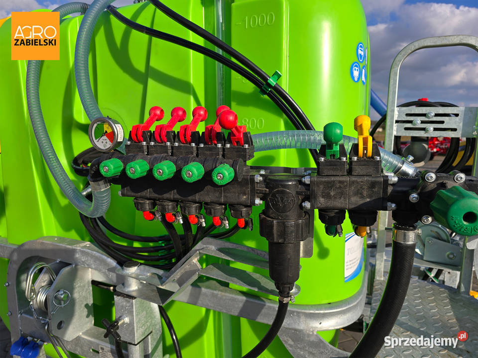 Opryskiwacz TOLMET KLARA 1012 1015 1018 1000l Korytki