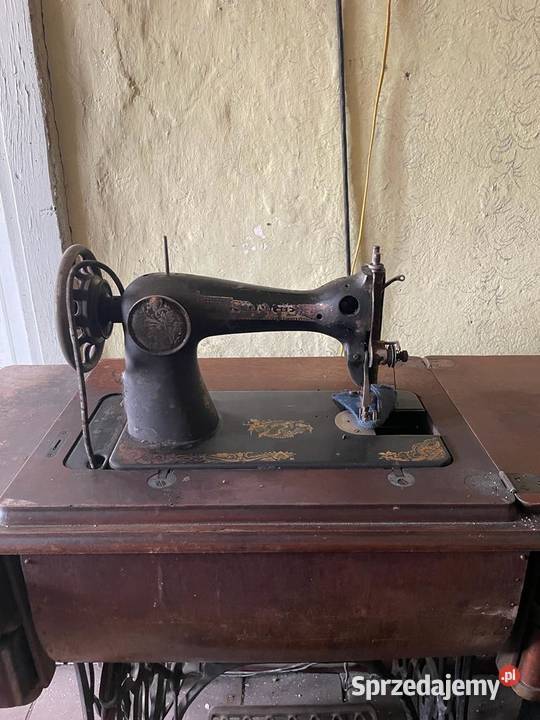 STARE Maszyny SINGER ze STOLICZKAMI KOMPLETNE Andrespol