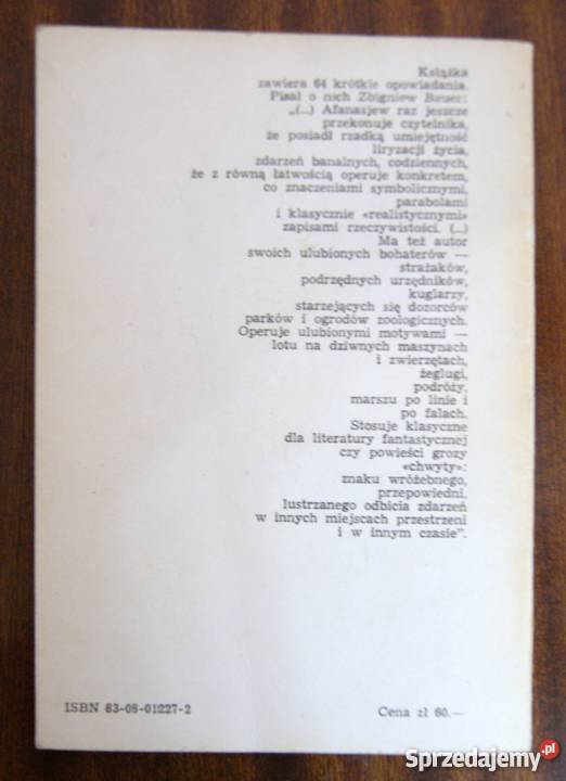 Jerzy Afanasjew Lustro porosłe mchem Parczew sprzedam