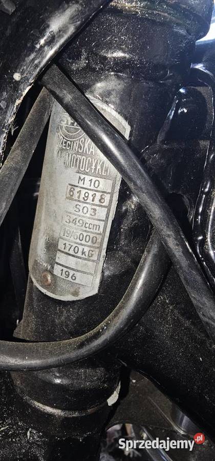 Junak m10 z koszem bocznym wózkiem Rok produkcji 1963 Junak Wrocław