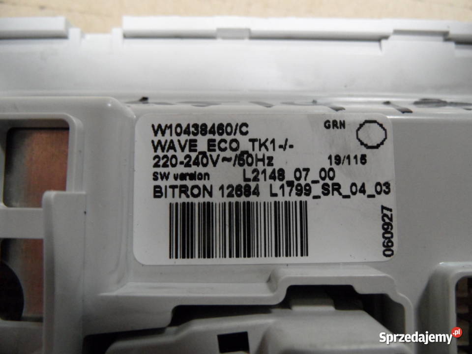 programator pralki whirlpool AWE4519P Strawczyn