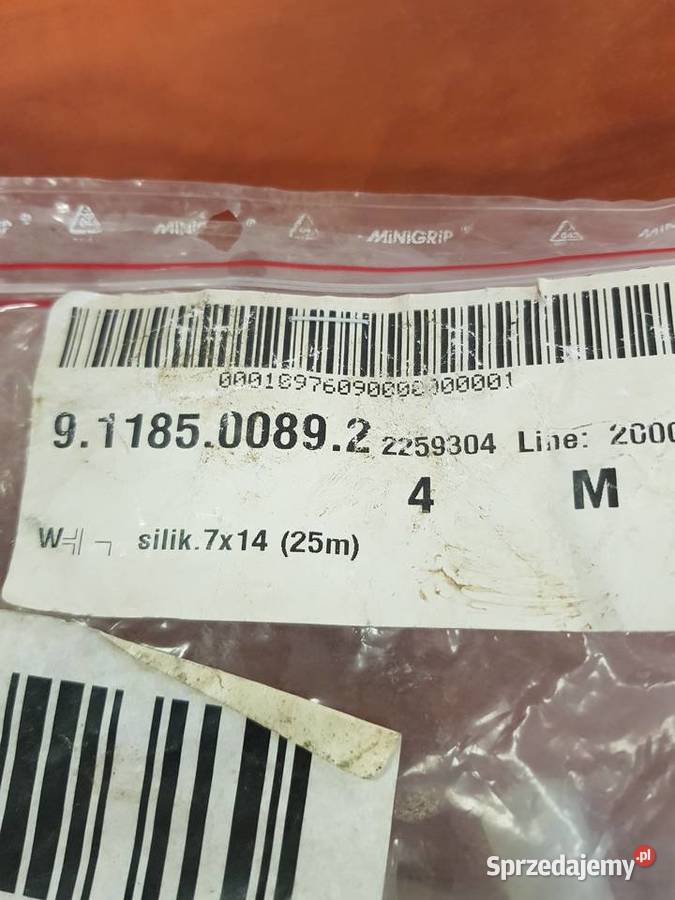 9118500892 Wąż silikonowy 7x1425m LELY ASTRONAUT Sulechów