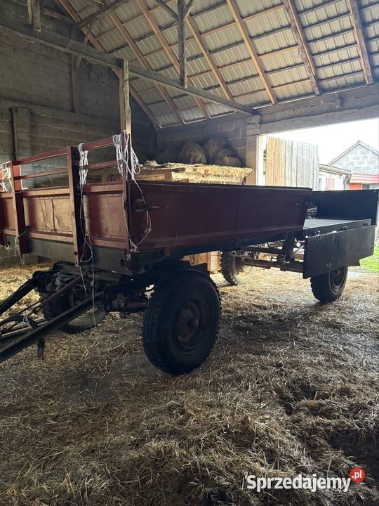 Przyczepa rolnicza ciężarowa Kakerbeck HL 6102 nieuszkodzony Pełch