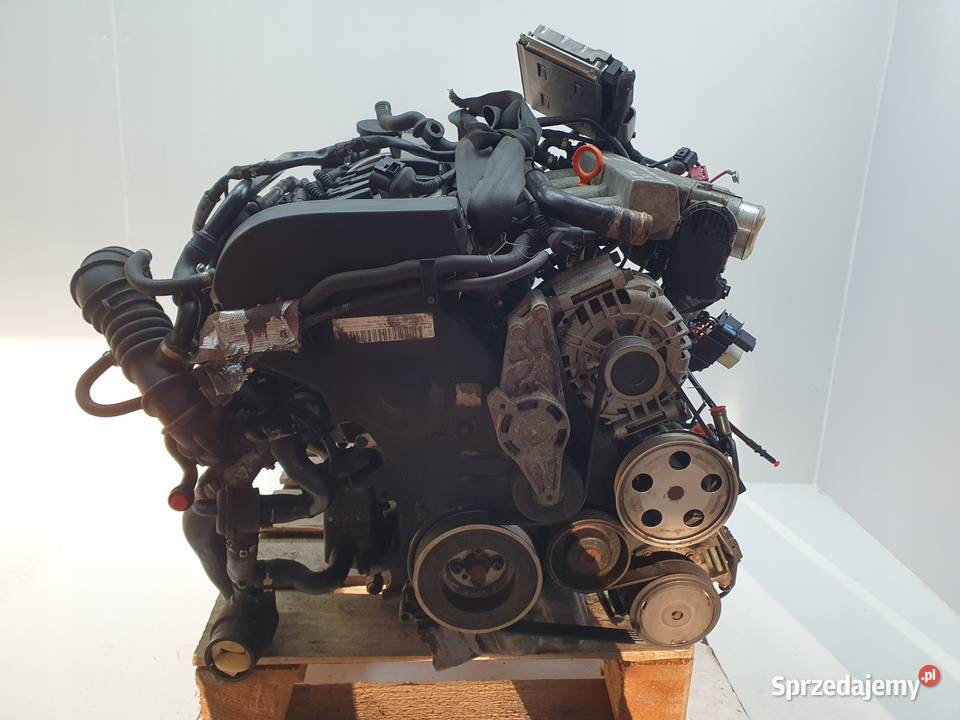 SILNIK KOMPLETNY Audi A4 B6 B7 18 T TURBO 163 Rudka