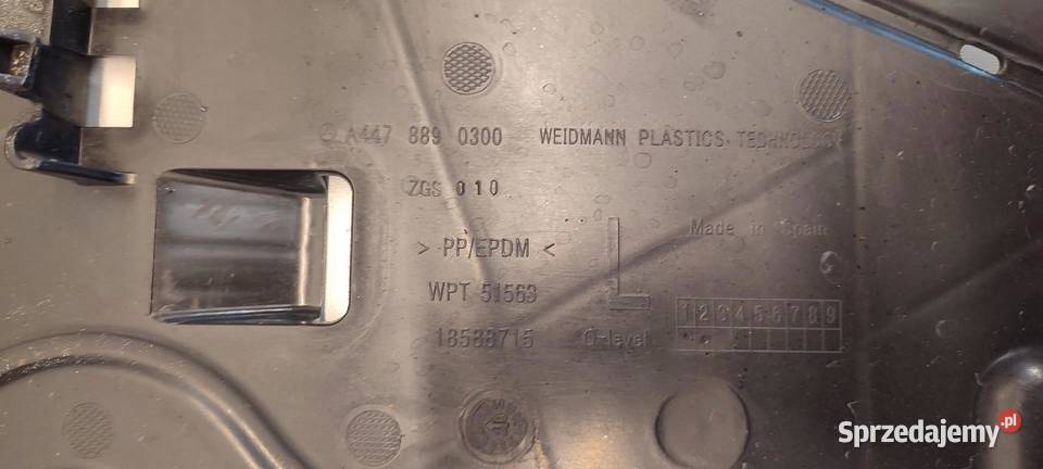MERCEDES VITO W447 OSŁONA WAHACZA LEWY TYŁ osobowe