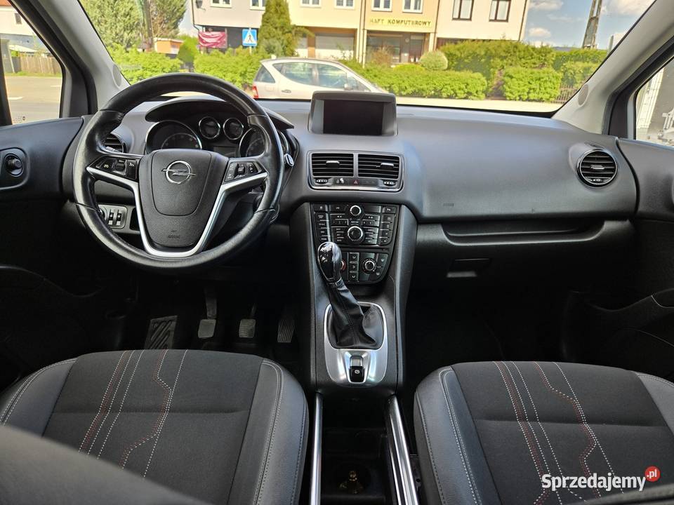 Opel Meriva B 14 120 BGAZ półskóry nawigacja alu Rok produkcji 2012 Płońsk