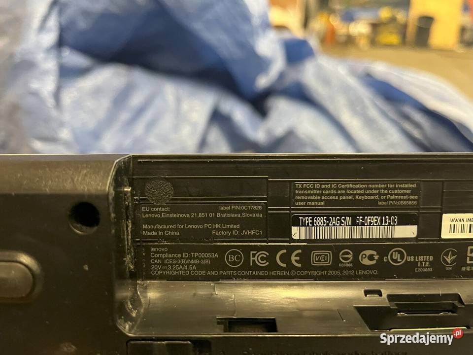 Syndyk sprzeda laptopy Sony Lenovo Dell Toshiba Turek