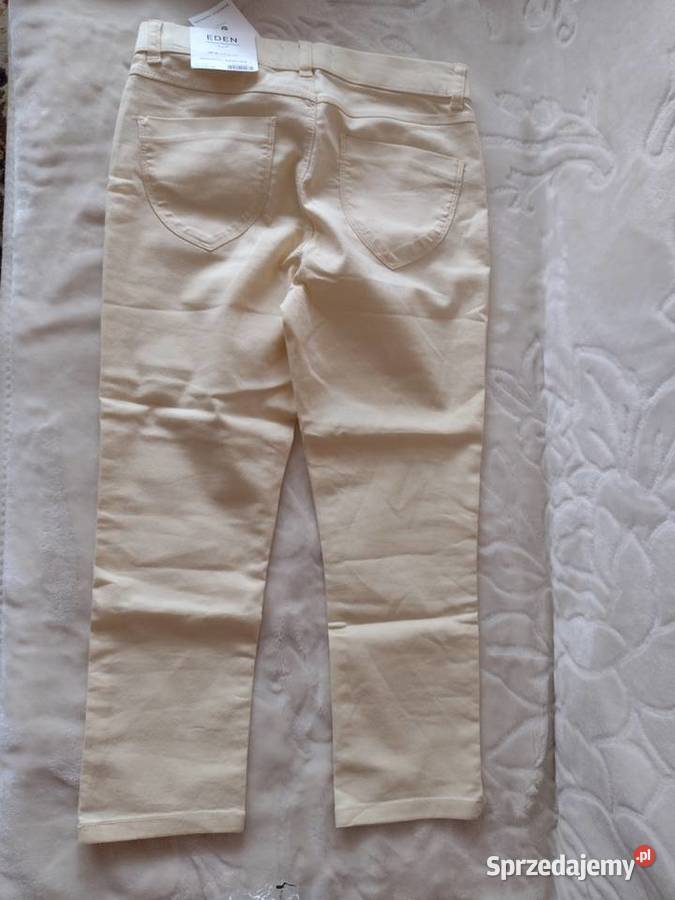 38M Firmowe żółte rybaczki z LondynuspodnieNOWE Kraków sprzedam