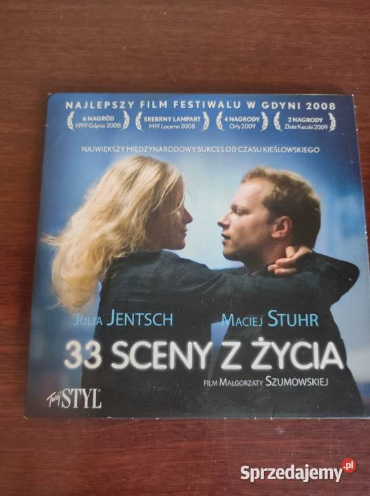 Film DVD 33 sceny z życia stuhr 1 płyta Kielce