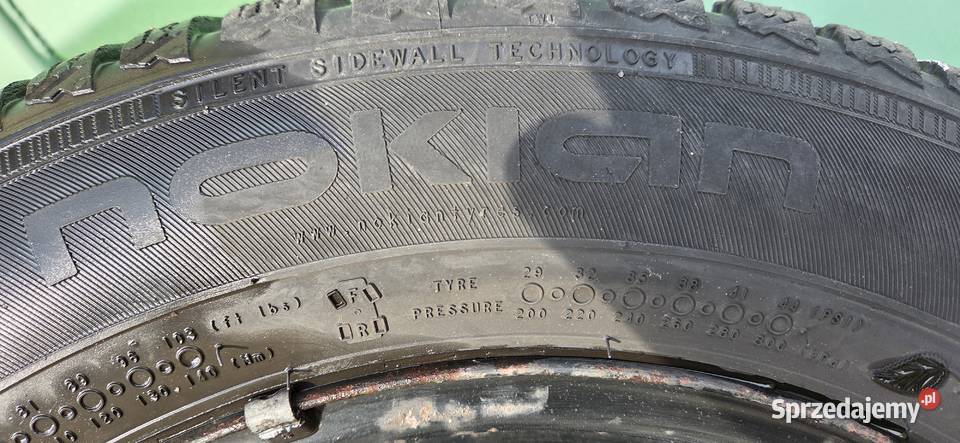 Koła zimowe 16570 R14 Nokian WR D4 sprzedam