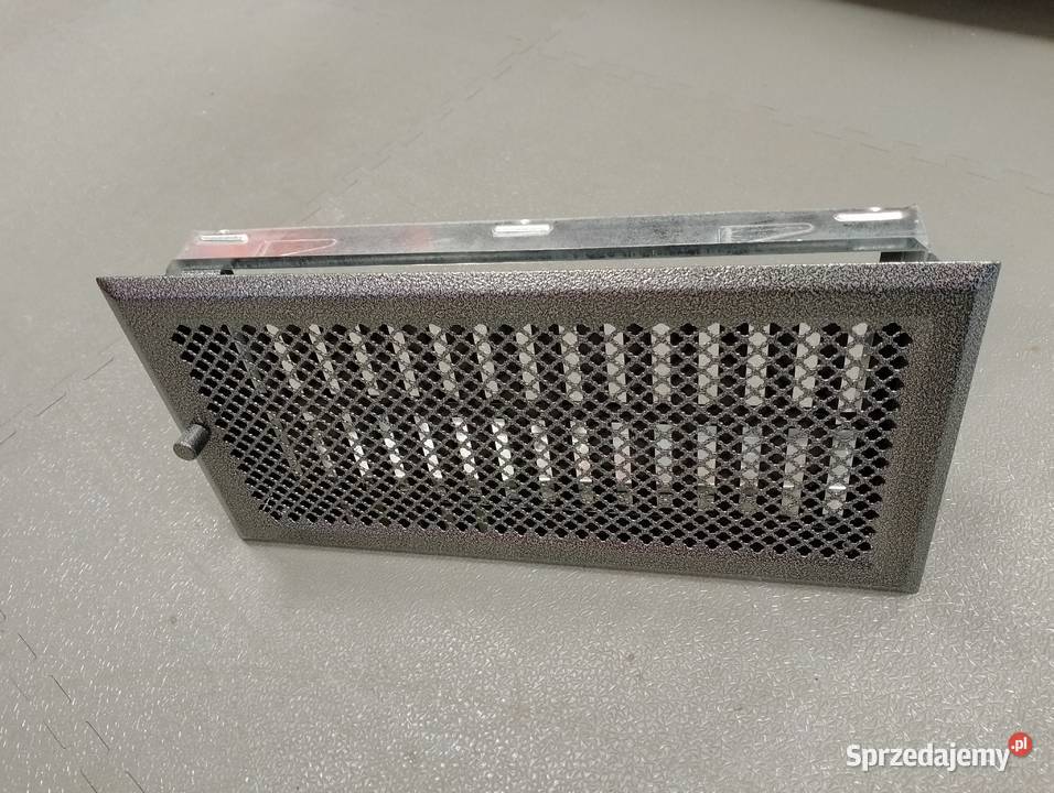 Kratka kominkowa wentylacyjna regulowana grafit Pozostałe