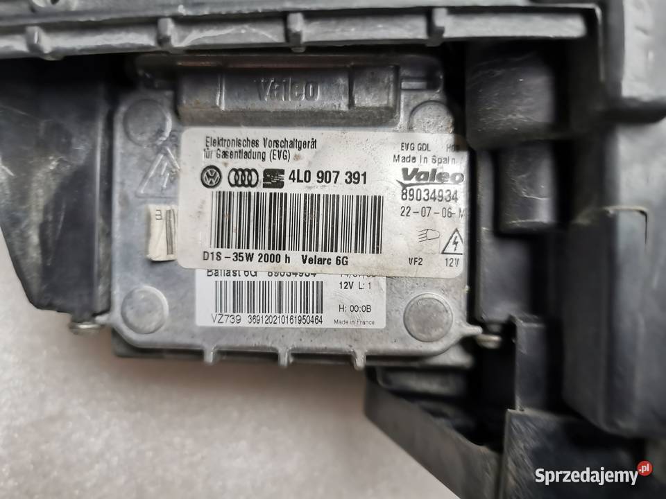 Lampa Lewy Przód Przednia Lewa Audi Q7 4L Xenon Wyszków