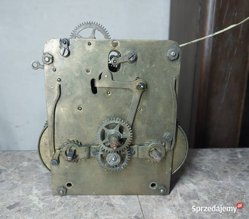 701 Mechanizm starego zegara ściennego HAU pomorskie Tczew sprzedam