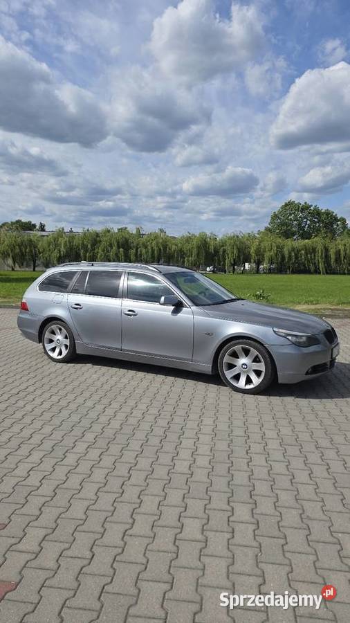 BMW e61 525d 2004r alu 18 nowe opony gniazdo AUX lubelskie Krasne
