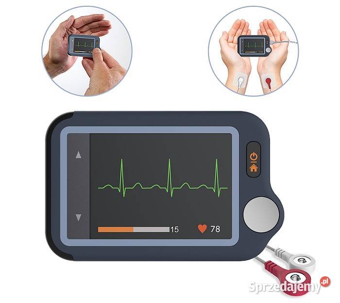 Przenośne Mobilne EKG Aparat Monitor Pulsebit Medyczny EKG