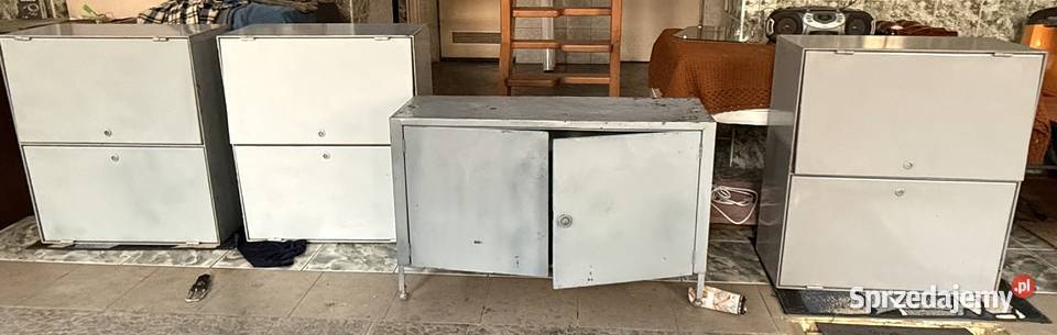 4 Szafki metalowe na narzedzia Lublin sprzedam