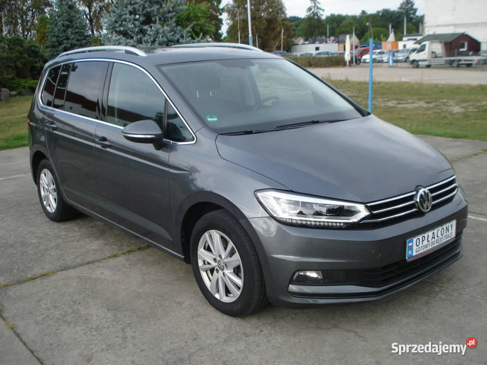 Volkswagen Touran HighlineSerwis ASO III 2015 przyciemniane szyby Morzyczyn