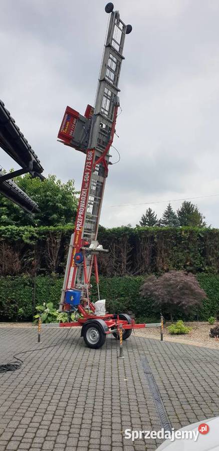 Drabina dekarska budowlana paus winda meblowa śląskie Katowice