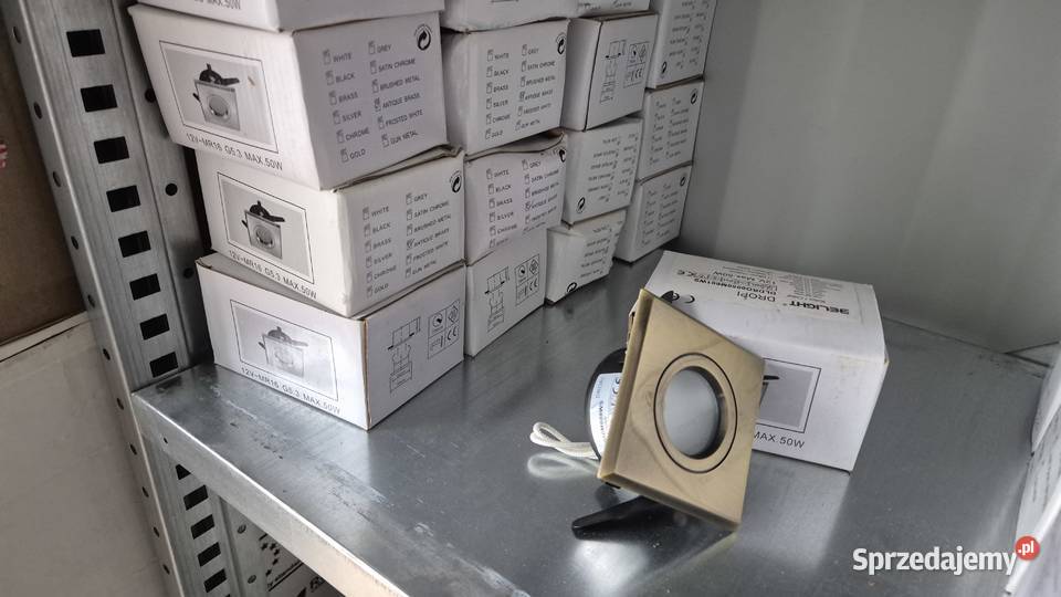 Oprawa halogenowa mosiądz Hryniewicze