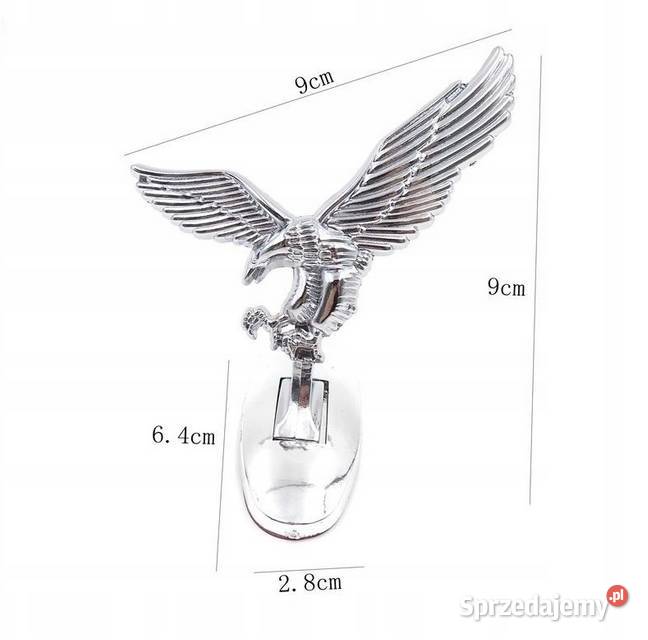 ORZEŁ CHROMOWANY NA BŁOTNIK MOTOCYKLA ORNAMENT Sosnowiec