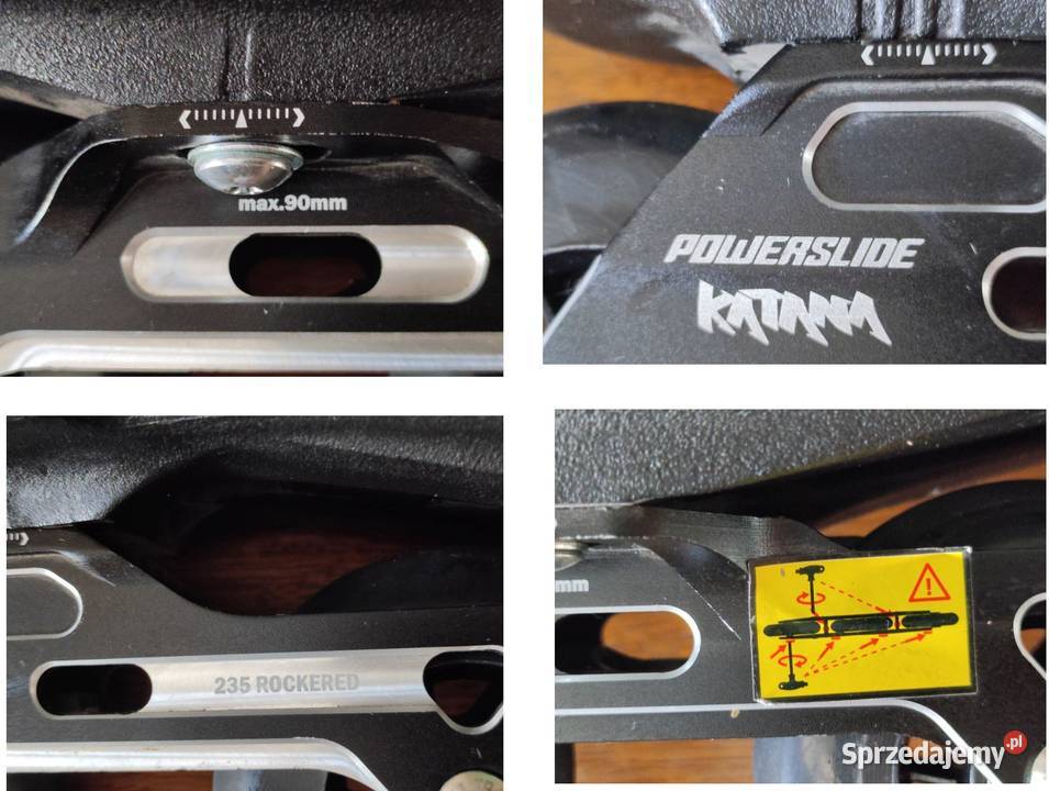 rolki powerslide next rose 80 4041 Katana Rocker Skating Kielce