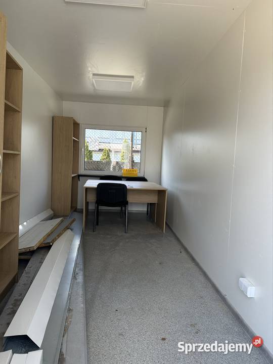 Pawilon kontener 6 m x 240 m solidny gotowy do magazyn Kielce