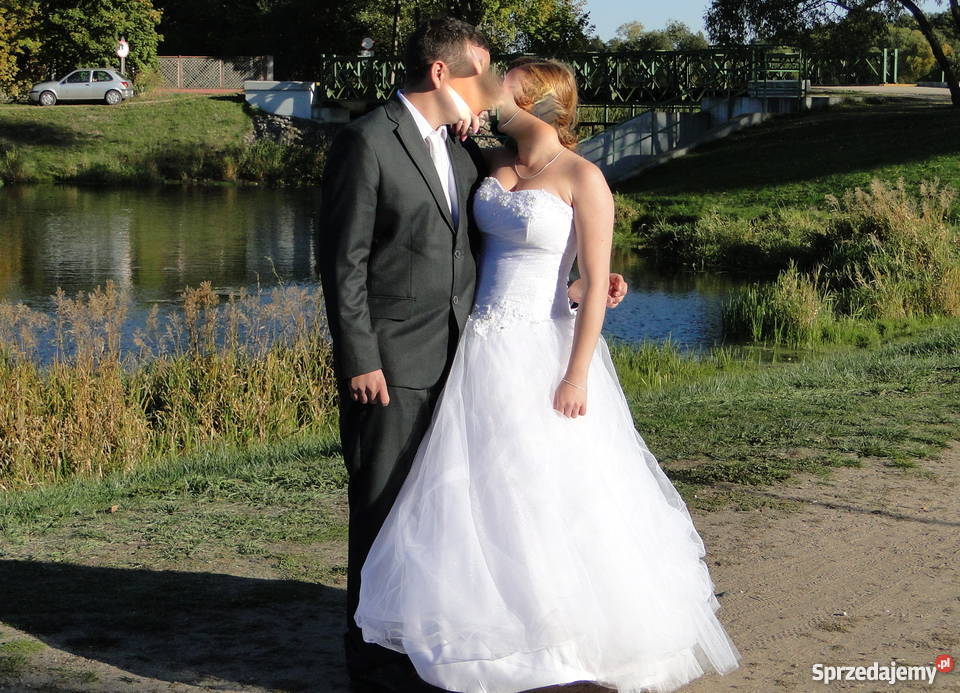 suknia ślubna biały Czarna Białostocka sprzedam