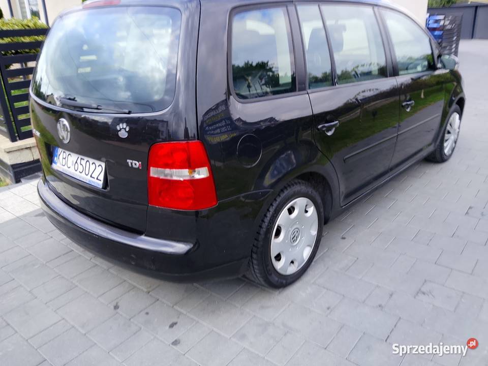 Zadbany VW Touran 19 TDI Automat Samochody osobowe Miechów