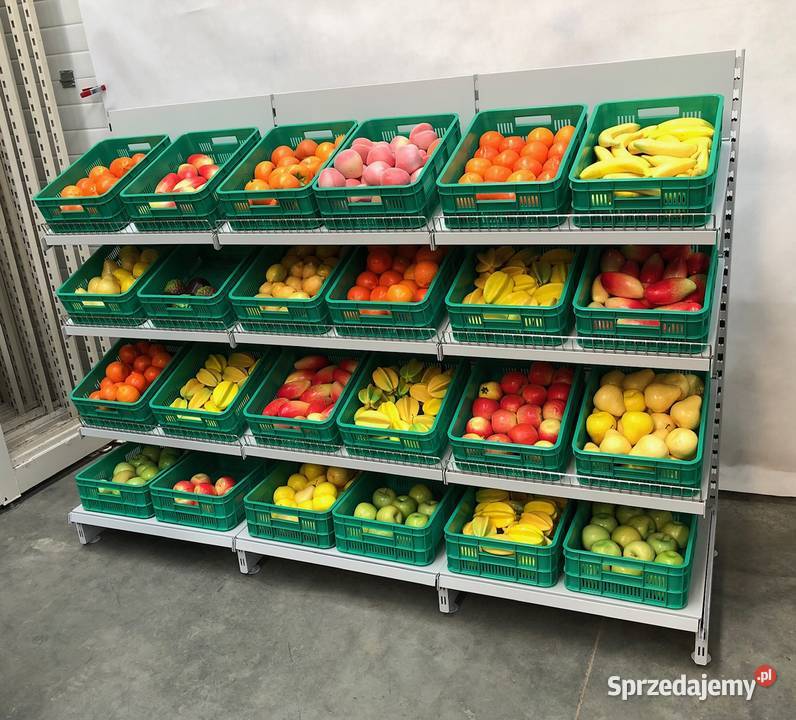 REGAŁ WARZYWNICZY PIEKARNICZY na warzywa owoce Ostrołęka