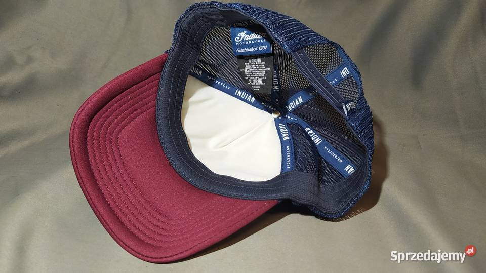 INDIAN CZAPKA Z DASZKIEM INDIAN FTR 1200 TRUCKER Części i akcesoria motocyklowe opolskie Luboszyce