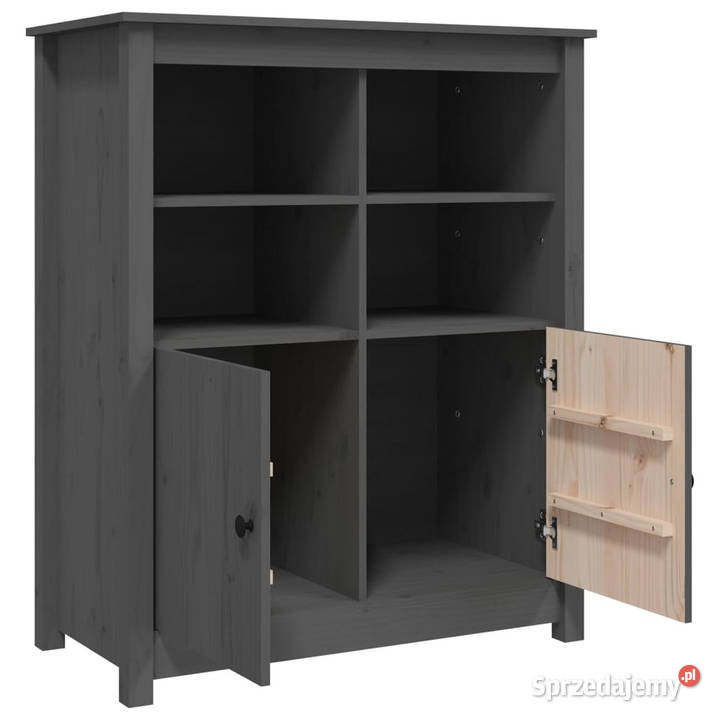 Szafka szara 83x415x100 lite drewno sosnowe mazowieckie Warszawa