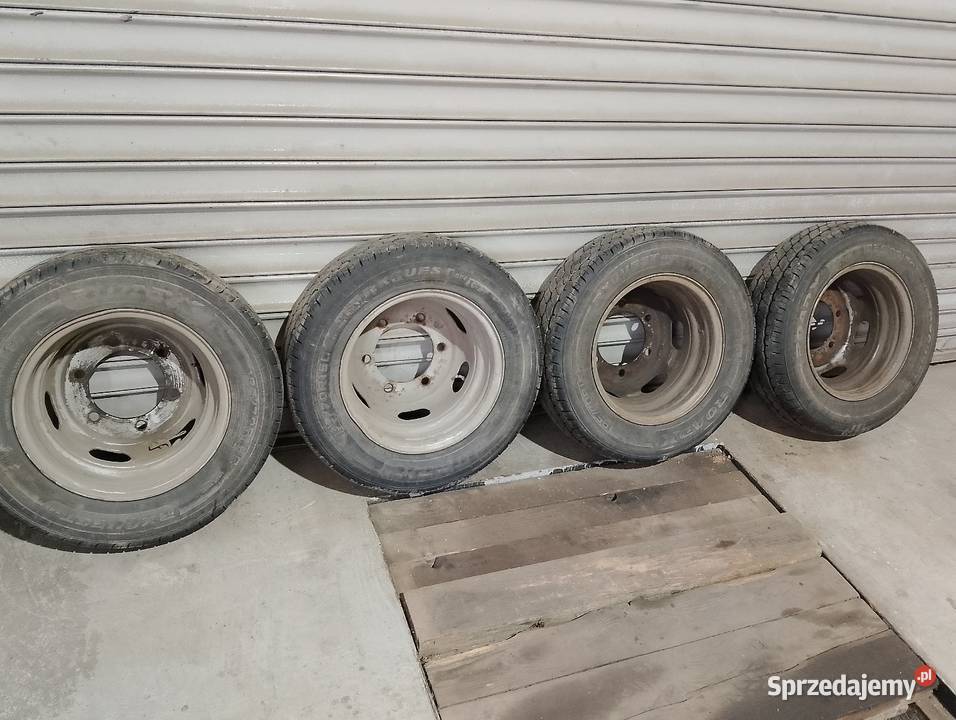 Koła lato 4 felgi opony VW LT 46 bliźniak