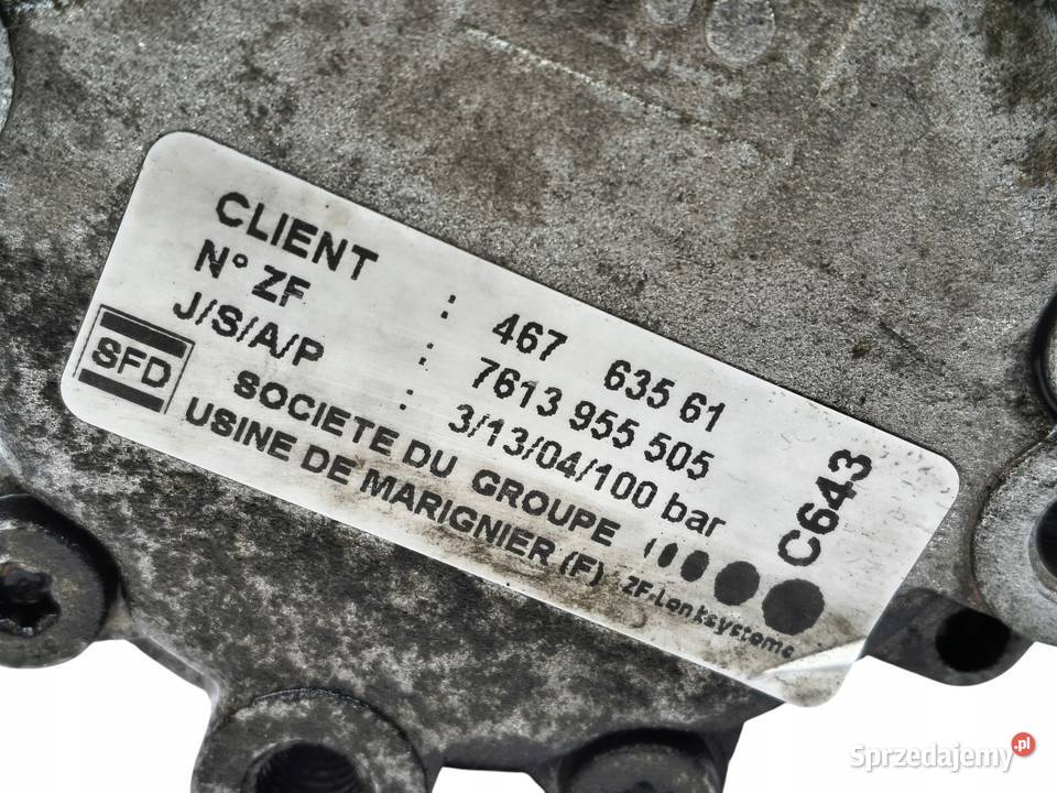 POMPA WSPOMAGANIA Alfa Romeo 156 20 JTS 46763561 sprzedam