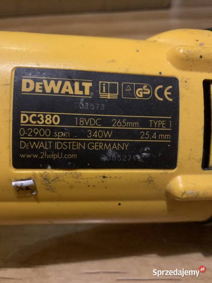 Piła szablista DeWalt Przysucha sprzedam