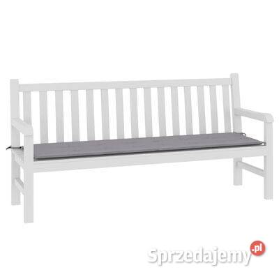 vidaXL Poduszka na ławkę ogrodową szara 180x50x3 Warszawa sprzedam