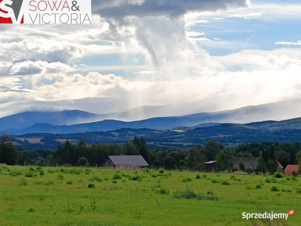 Pięknie położona działka budowlana w Grudzy utwardzona Grudza