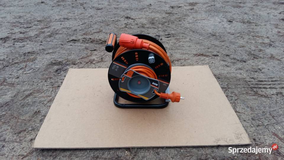 Przedłużacz bębnowy 50m 3x15mm 3000w