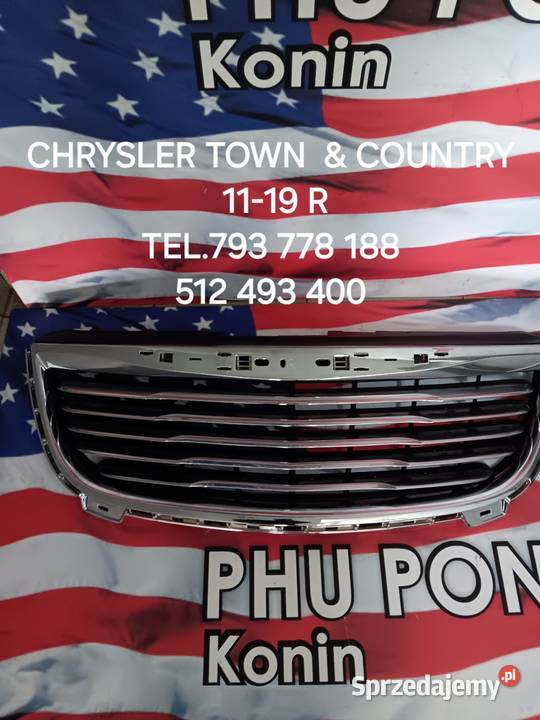 NOWY GRILL ATRAPA CHRYSLER TOWN COUNTRY 1119 R sprzedam