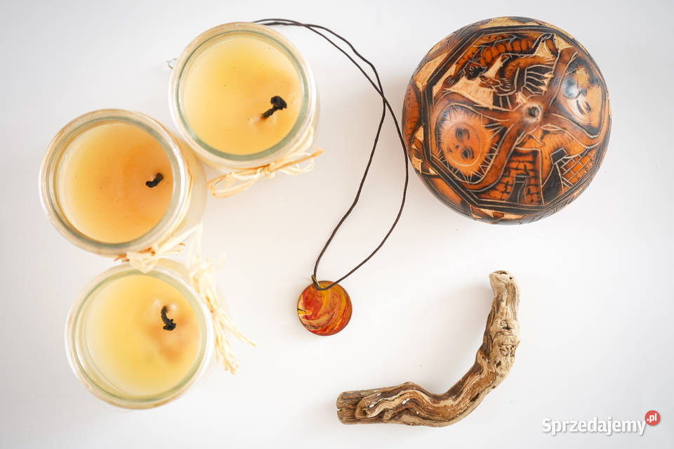 Artystyczny okrągły wisiorek ręcznie malowany Warszawa sprzedam