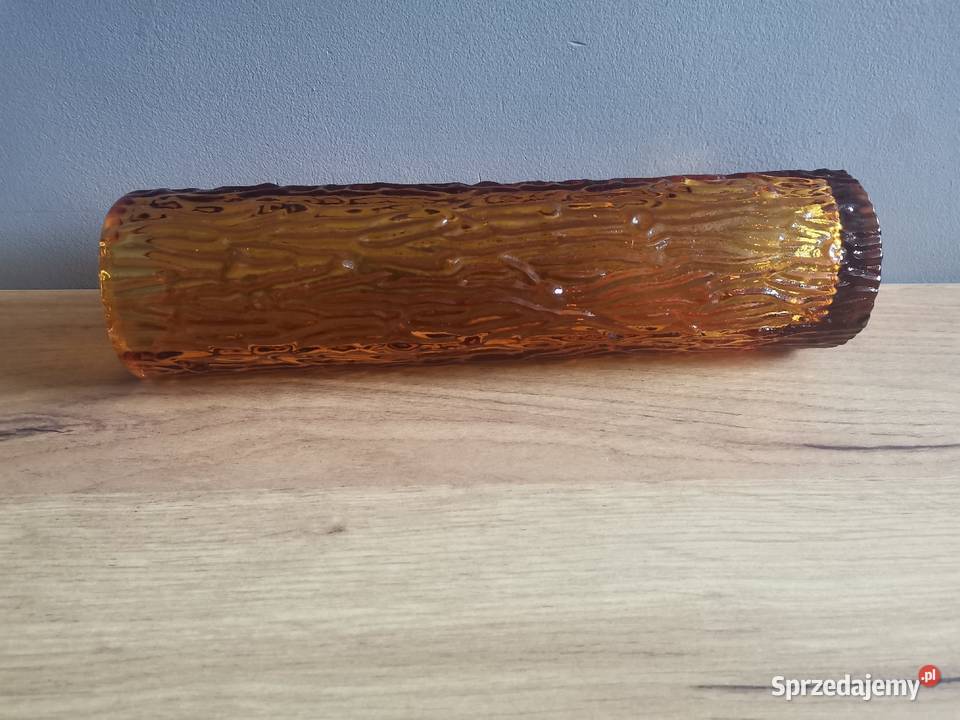 Stary bursztynowy wazon Pieniek projekt Vaclav Katowice