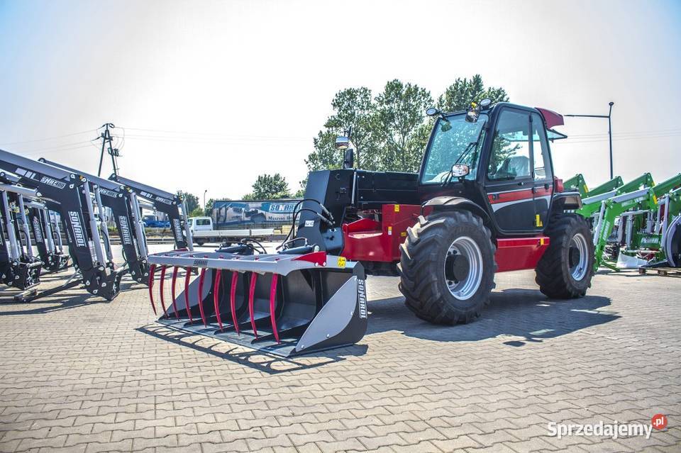 Chwytak łyżkokrokodyl do ładowarek teleskopowych Mroczków Duży