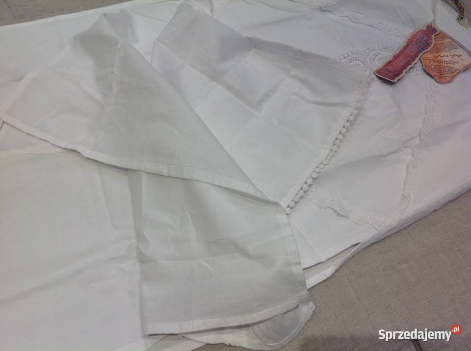 Biała spódnica z haftem r S nowa Nowa Sól