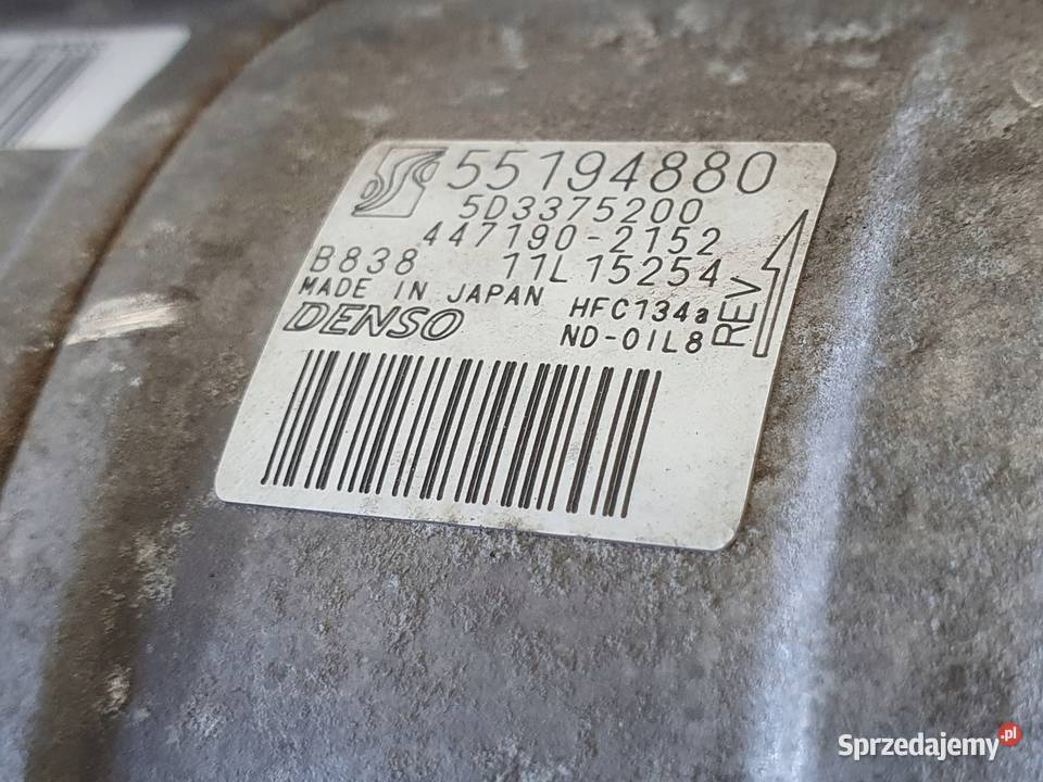 SPRĘŻARKA KLIMATYZACJI Alfa Romeo Mito 14 TJET lubelskie